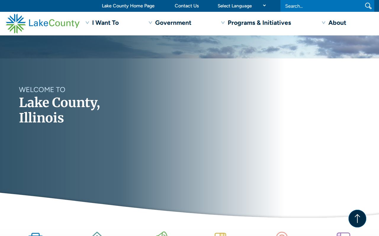 Lake County Illinois government criminal records offices
