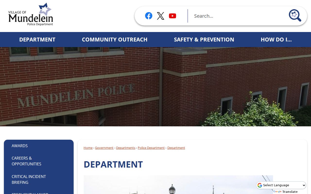 Mundelein criminal records police department and blotter