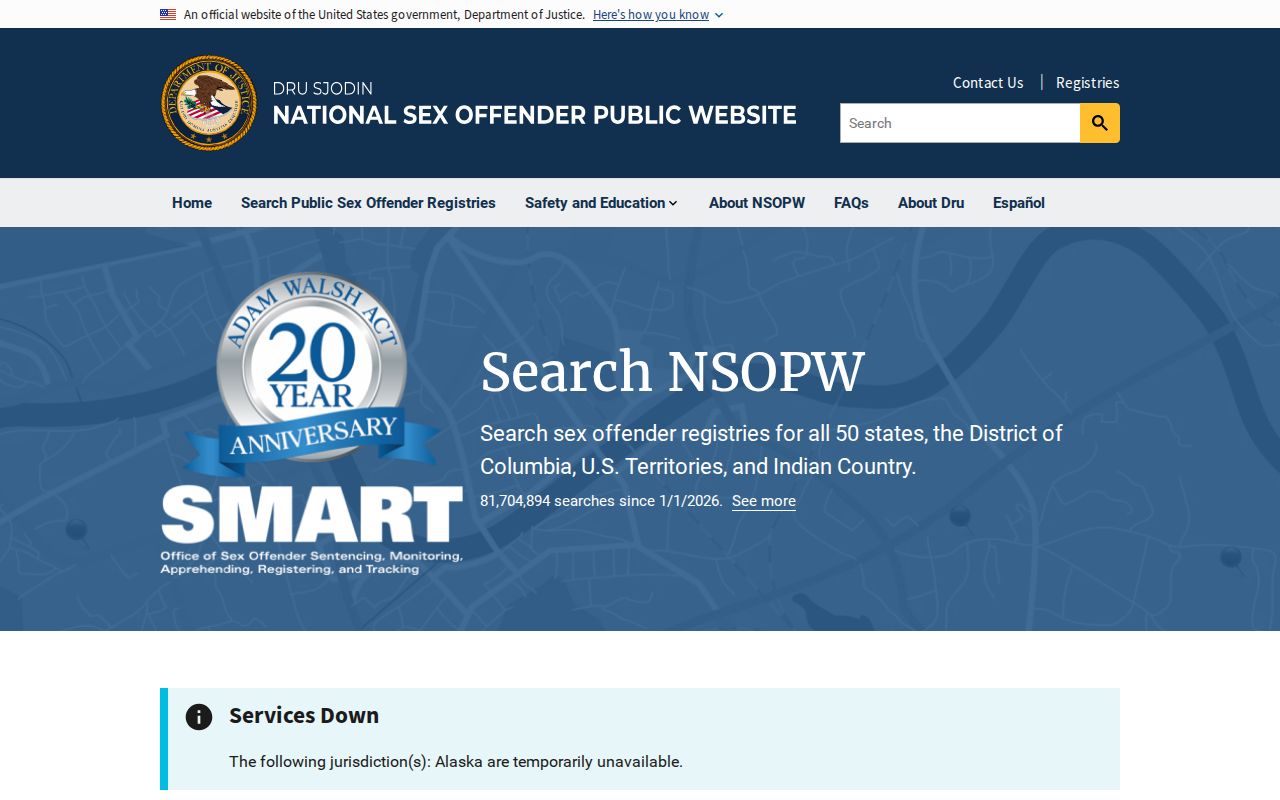 Lake County sex offender national multi-jurisdiction search